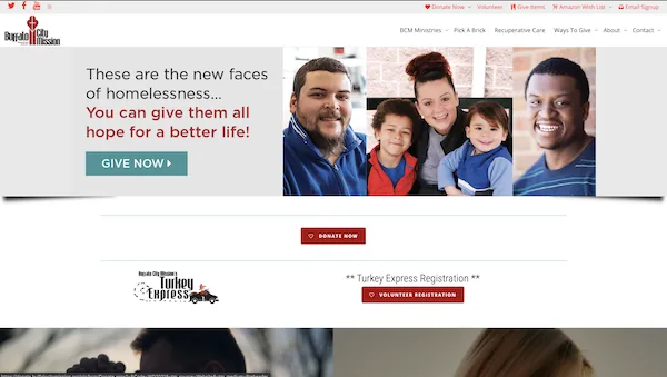 Buffalo City Mission website