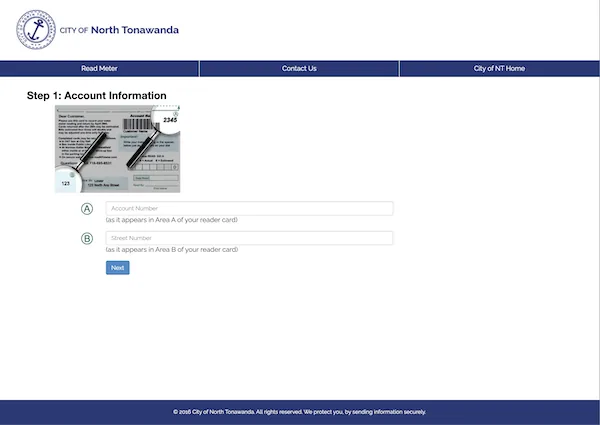 ReadNtMeter utility metering application